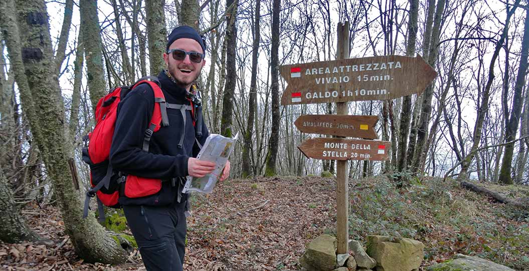 Waymarks on the Cilento Coast Italy