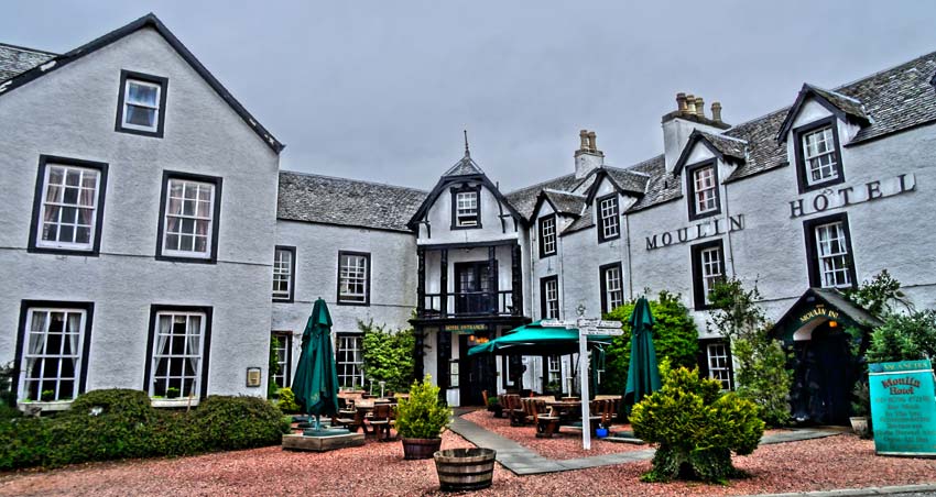 Moulin Inn Pitlochry, Scotland - Rob Roy Way with Walkers' Britain
