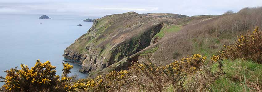 Looking across to Little Sark