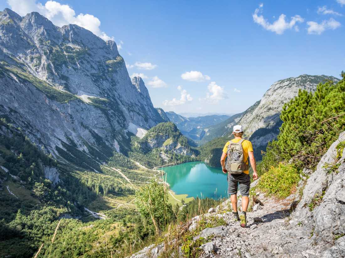 Hiking the Dachstein mountain trails