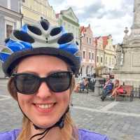 A happy cyclist in beautiful Czech Republic |  Els van Veelen