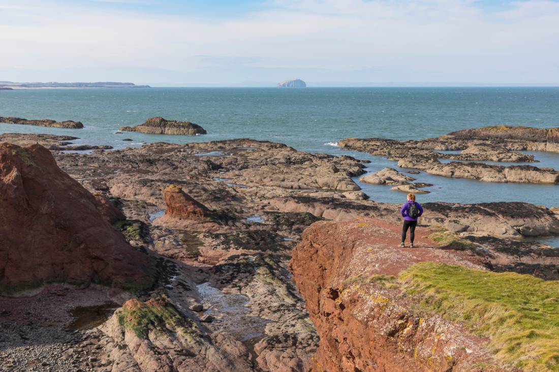 Walking the Dunbar Cliff Top Trail on the John Muir Way. |  <i>Kenny Lam</i>