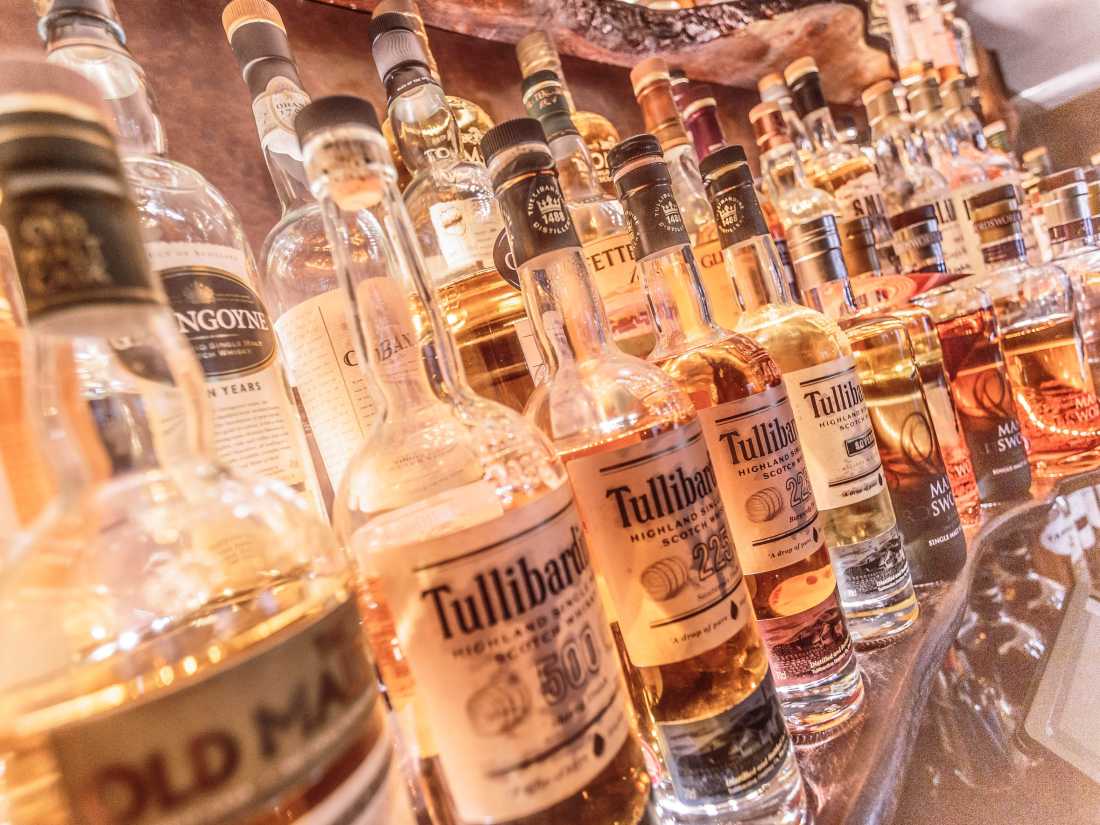 A wee dram of whisky