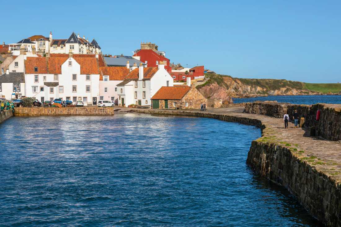 The hike takes you to the charming fishing village of Pittenweem in the East Neuk of Fife