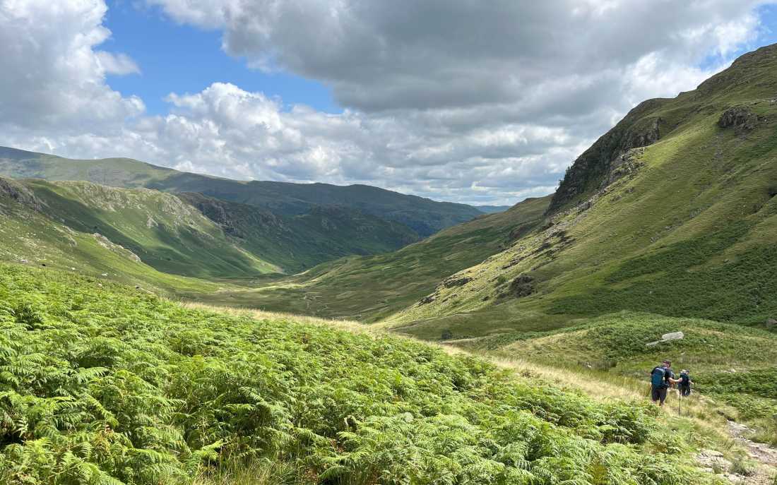 Coast to Coast Hike from Borrowdale to Grasmere