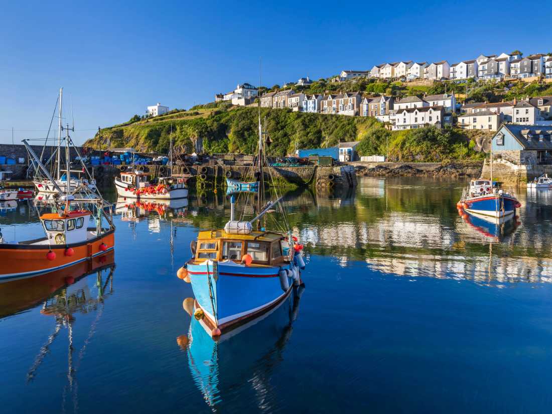 Mevagissey inner harbour in Cornwall |  Jim Monk