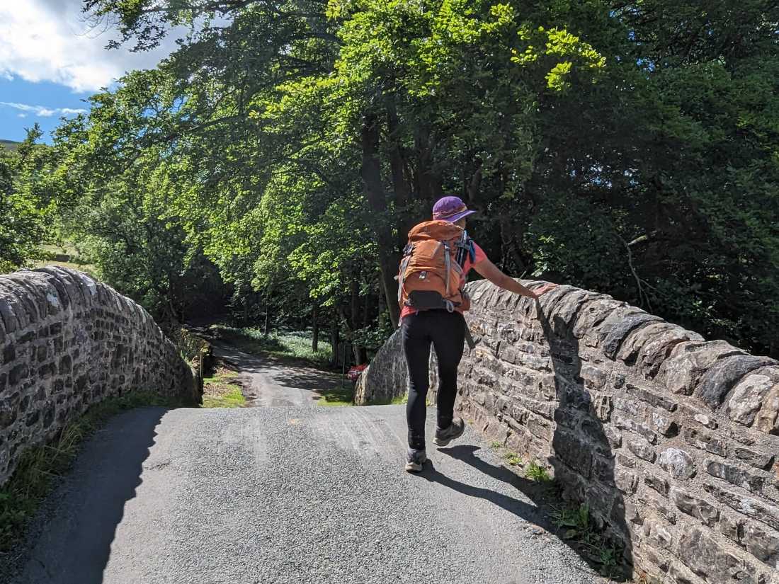 Crossing Beggar's Bridge, Glaisedale - Coast to Coast |  Jon Millen