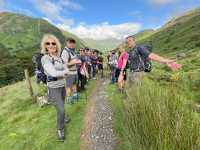 A happy group on the Coast to Coast | Fiona Marshall