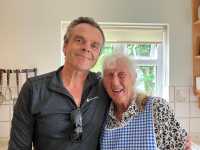 Meeting the local B&B owners, Coast to Coast