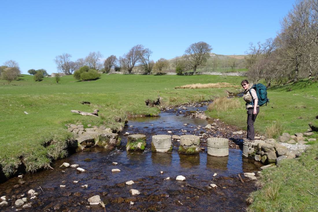 Stepping stones across the Ure