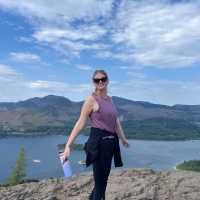 Hiking up to Walla Crag, with excellent views the whole way. |  Tegan Pereira