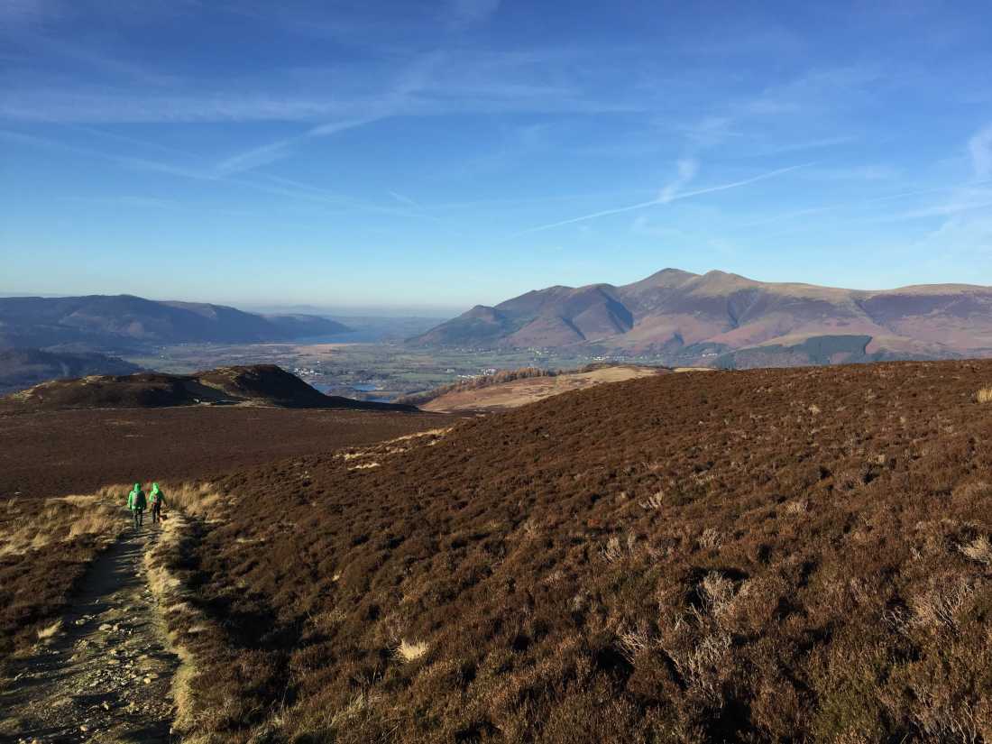 Keswick and Skiddaw from Bleaberry Fell in the Lake District |  Fiona Marshall