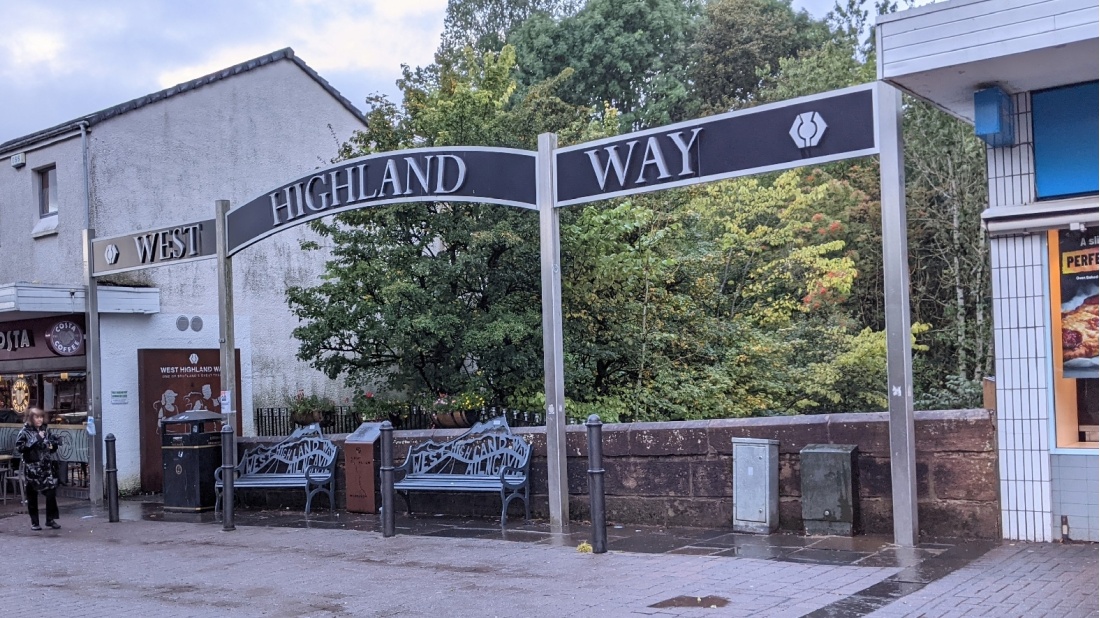 The start of the West Highland Way in Milngavie | <i>Tom Riddle</i>
