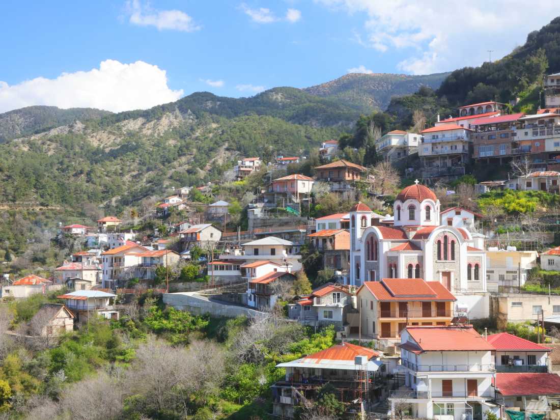 Moutoullas village in the Troodos Mountains |  John Millen