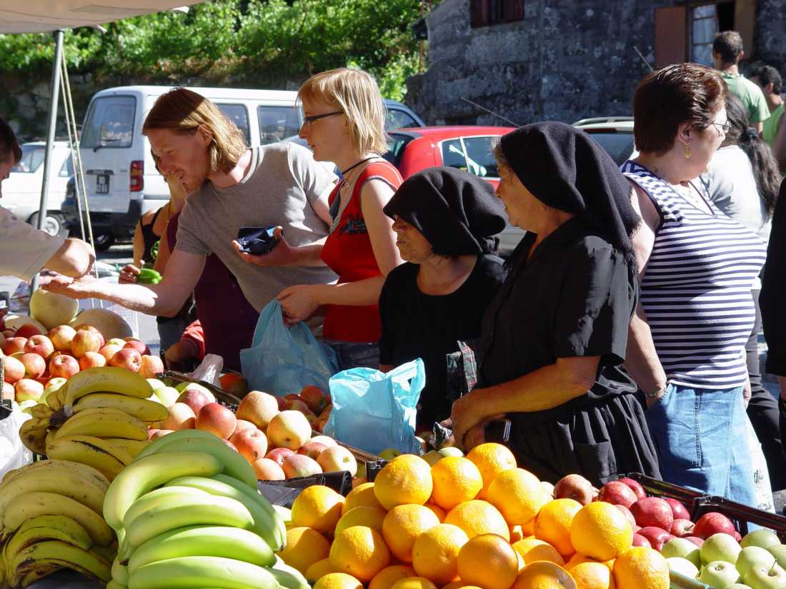 Ladies at the Market, Northern Portugal